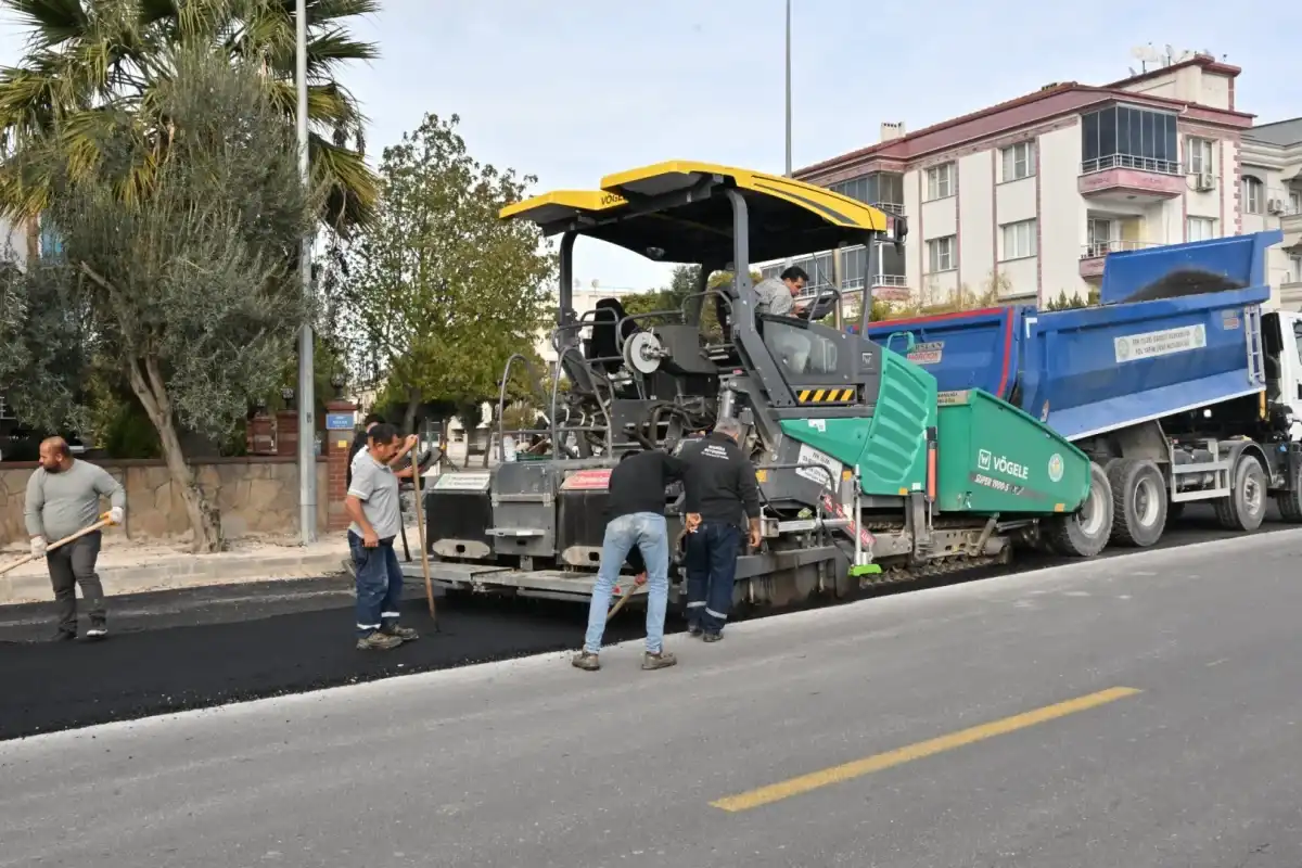 Manisa’da 9 Bin Ton Asfaltla Ulaşım Daha Konforlu ve Güvenli Hale Geldi