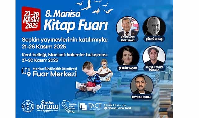 8. Manisa Kitap Fuarı Başlıyor 1 8 manisa kitap fuari basliyor