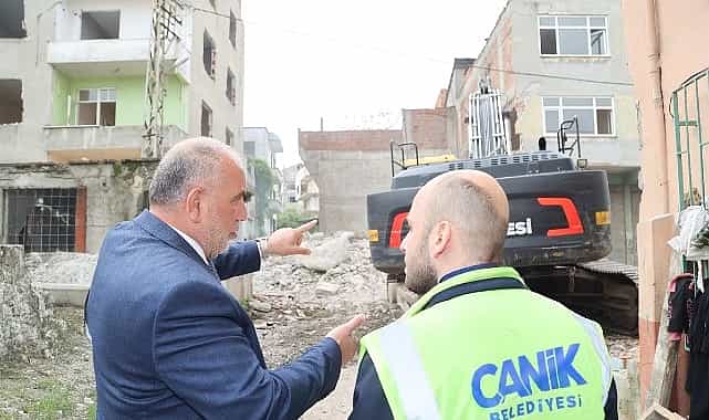 baskan sandikci canik 2 yeni bulvar yolunu ilcemize kazandiriyoruz