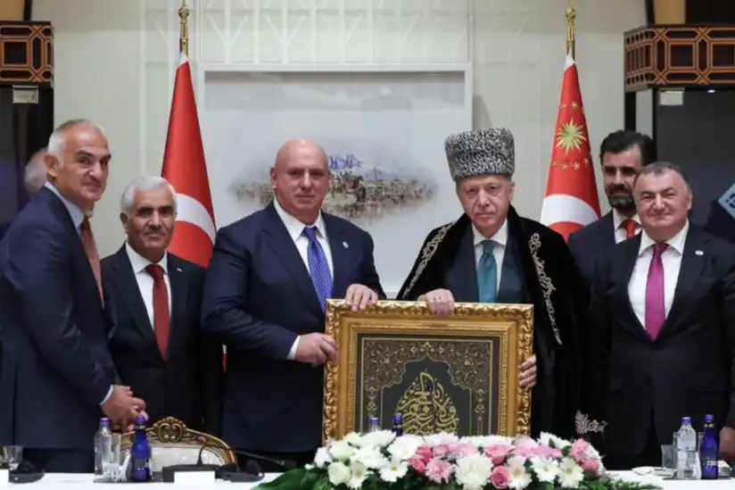 Cumhurbaşkanı Erdoğan, Ahıska Türkleri Heyetini Kabul Etti 1 Cumhurbaşkanı Erdoğan, Ahıska Türkleri Heyetini Kabul Etti