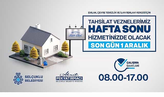 Emlak ve Çevre Temizlik Vergisi Ödemelerinde Son Gün 1 Aralık 1 emlak ve cevre temizlik vergisi odemelerinde son gun 1 aralik