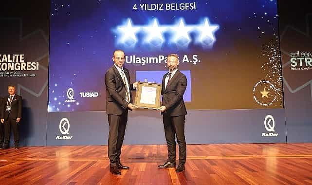 ulasimparkin kalite yolculugu 4 yildizla tescillendi