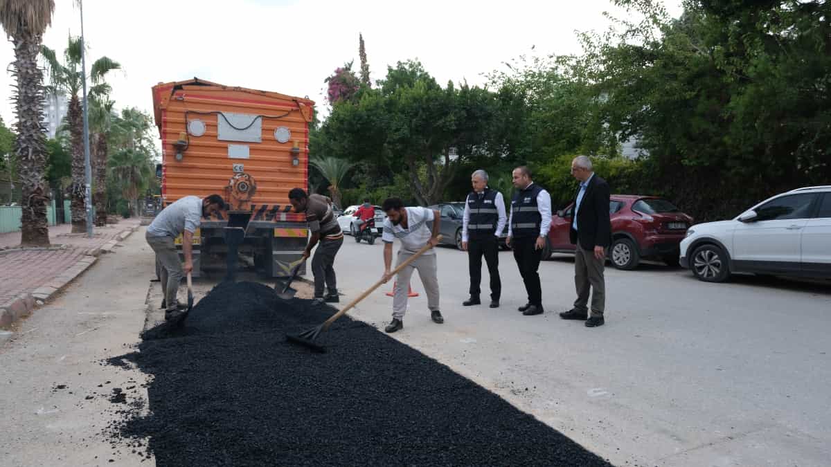 Antalya’da ASAT’tan altyapı ve asfalt atağı 1 Antalya’da ASAT’tan altyapı ve asfalt atağı
