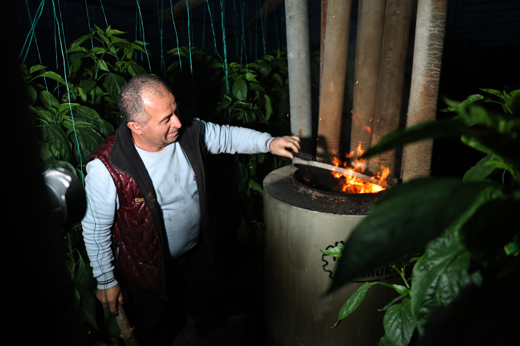 Antalya’da Sera Üreticisinin Don Nöbeti Sona Erdi