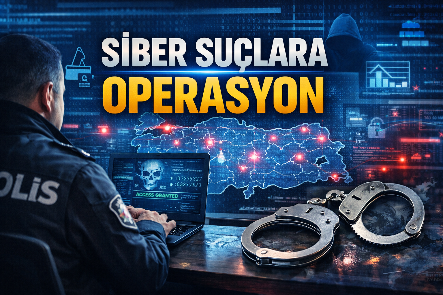 19 İlde Siber Suç Operasyonu: 200 Şüpheli Gözaltında 1 D9AF589D 304C 40B7 B7B0 315D06FE6FF3