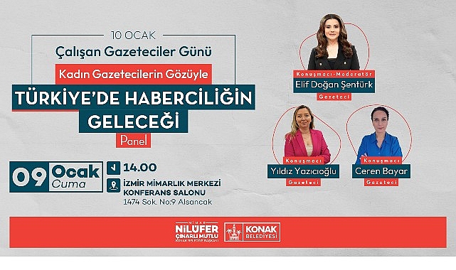 ‘Türkiye’de Haberciliğin Geleceği’ Konak’ta konuşulacak 1 turkiyede haberciligin gelecegi konakta konusulacak